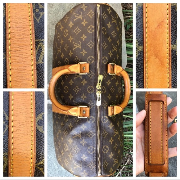 💯 LOUIS VUITTON BANdOULIERE 45 W/STRAP - Picture 3 of 7